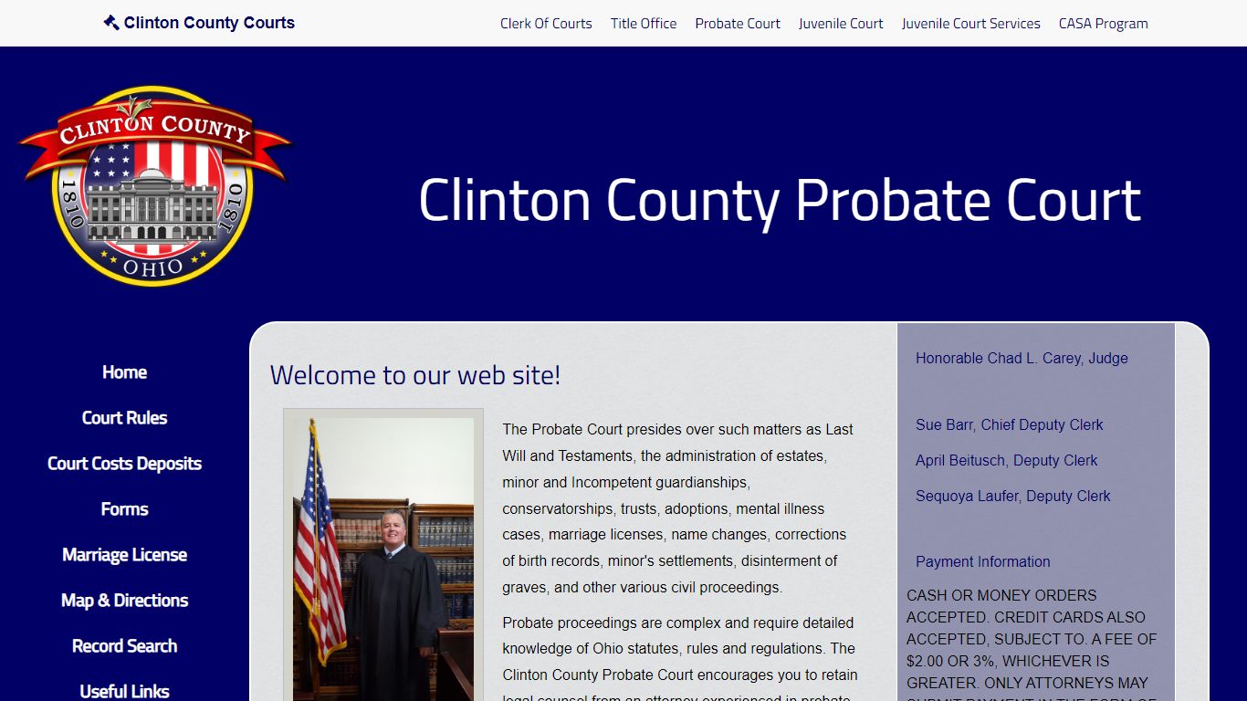 Clinton County Probate Court
